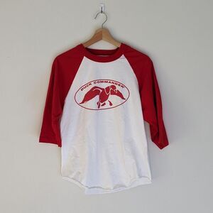 Duck Commander Graphic Tee Baseball Shirt Women's Size Medium